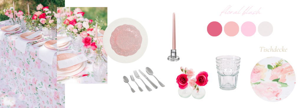 tischdeko ideen für hochzeit la table romantique