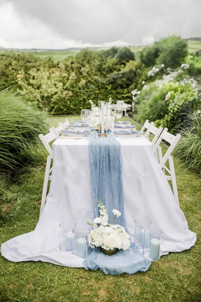 Tischstyling la table romantique