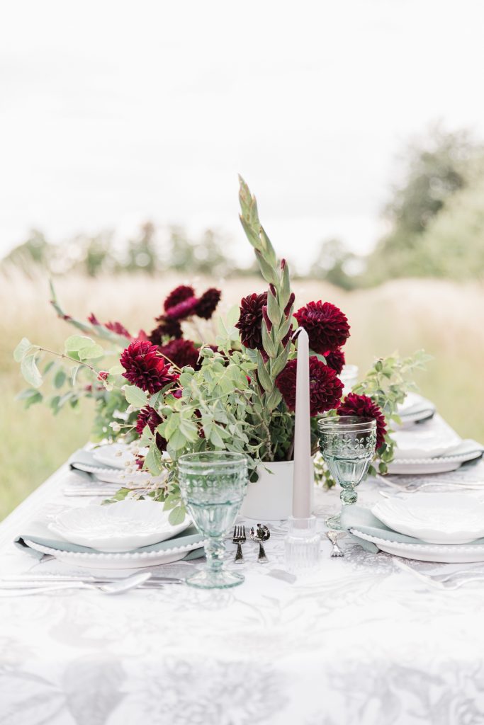 tischdeko zur Hochzeit