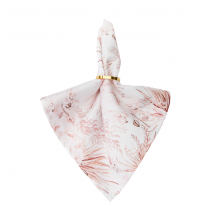 Rose dream stoffservietten verleih la table romantique