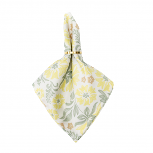 Gelbe luxus-Stoffserviette mieten für hochzeit