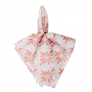 chloé rose stoffserviette mit Motiv mieten