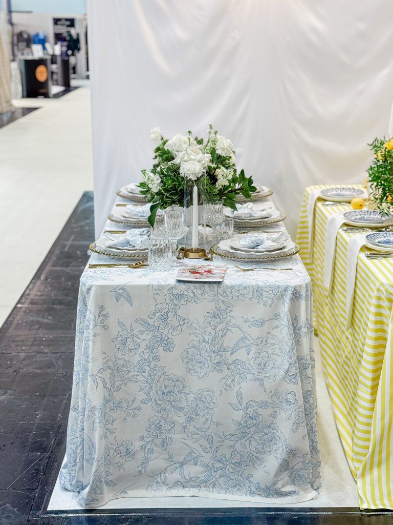 tischstyling auf der TrauDich messe hannover la table romantique