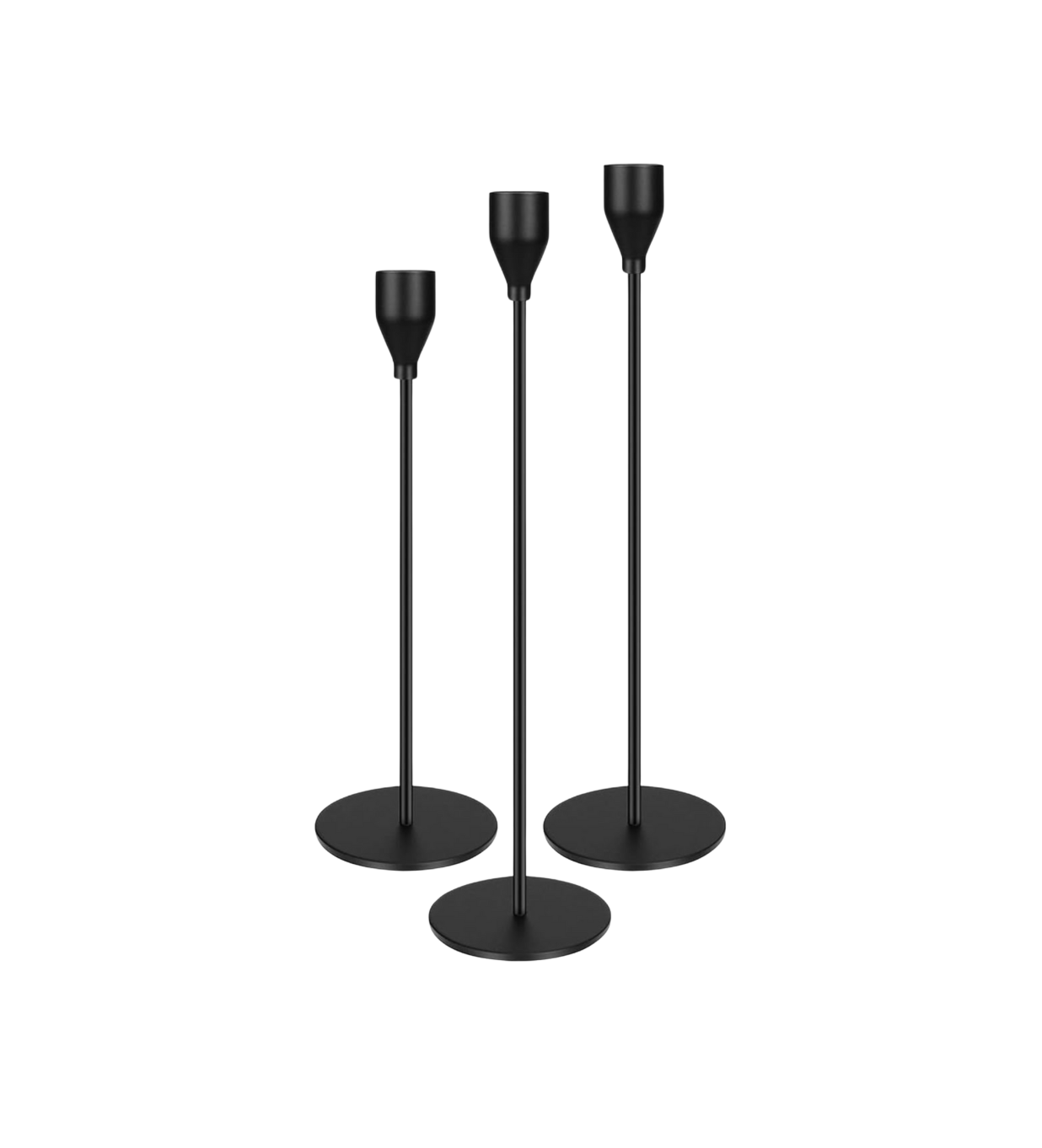 schwarze kerzenständer mieten dekoverleih hannover la table romantique