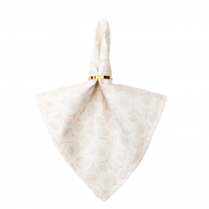 luxus Stoffserviette mit Motiv mieten für Hochzeit & events