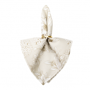 luxus Stoffserviette mit Motiv mieten für Hochzeit & events