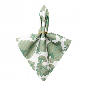 luxus Stoffserviette mit Motiv mieten für Hochzeit & events