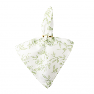 luxus Stoffserviette mit Motiv mieten für Hochzeit & events