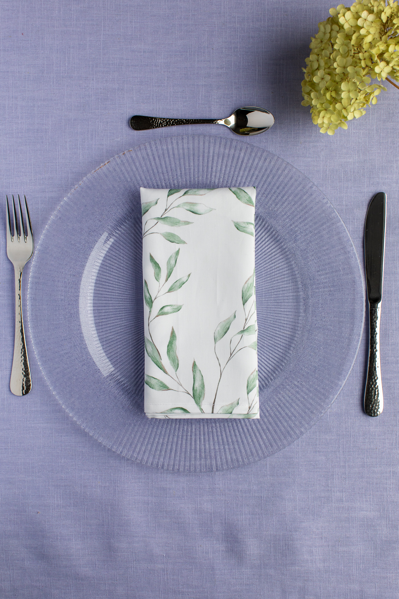 luxus Stoffserviette mit Motiv mieten für feine anlässe