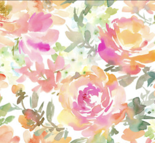 Tischdecke mit Motiv mieten pink orange