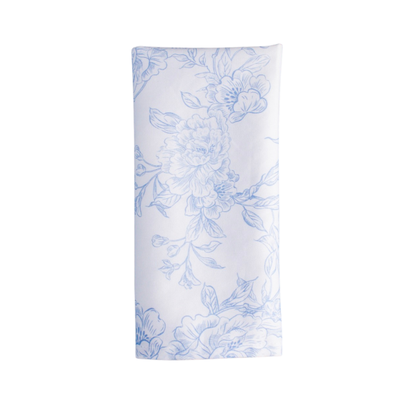 blaue toile de jouy serviette mieten