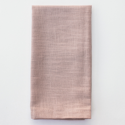 Altrosa Leinenserviette mieten